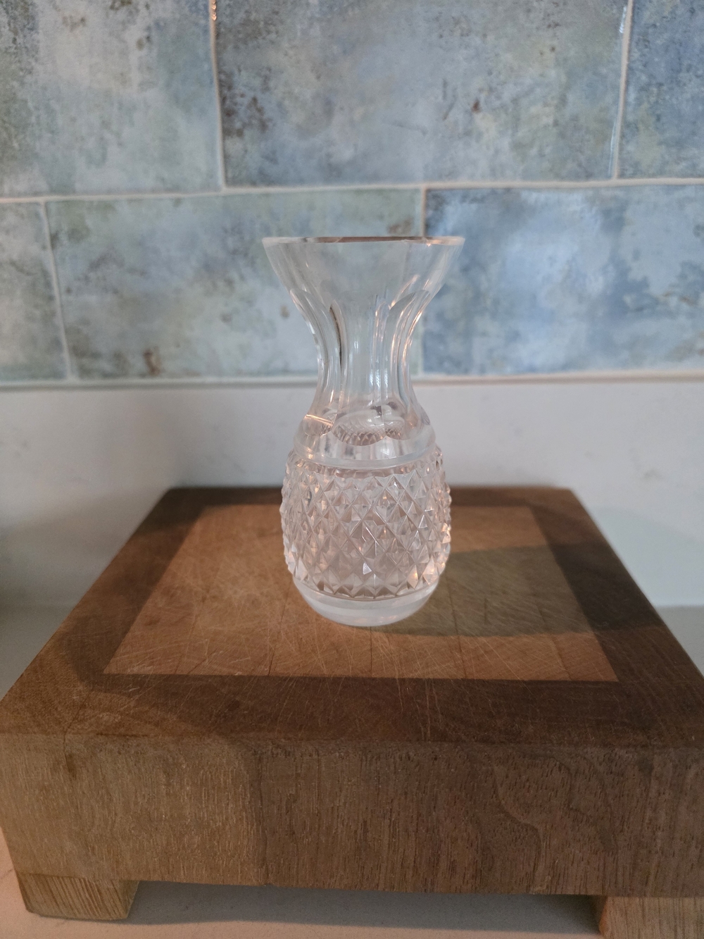 Waterford Crystal Bud Vase 4" inch Cut Glass